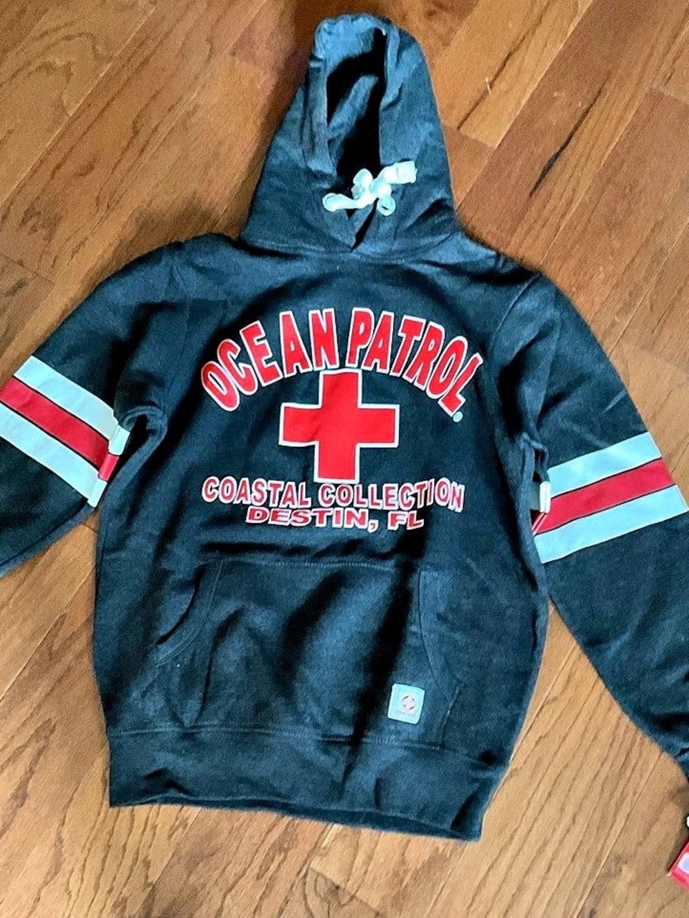 Ocean Patrol Coastal Collection Destin FL Hoodie Medium